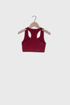 #008 - Ensemble Brassière + Legging ROUGE PASSION  (thermorégulateur) // Taille S YUJ - Maison de pleine conscience
