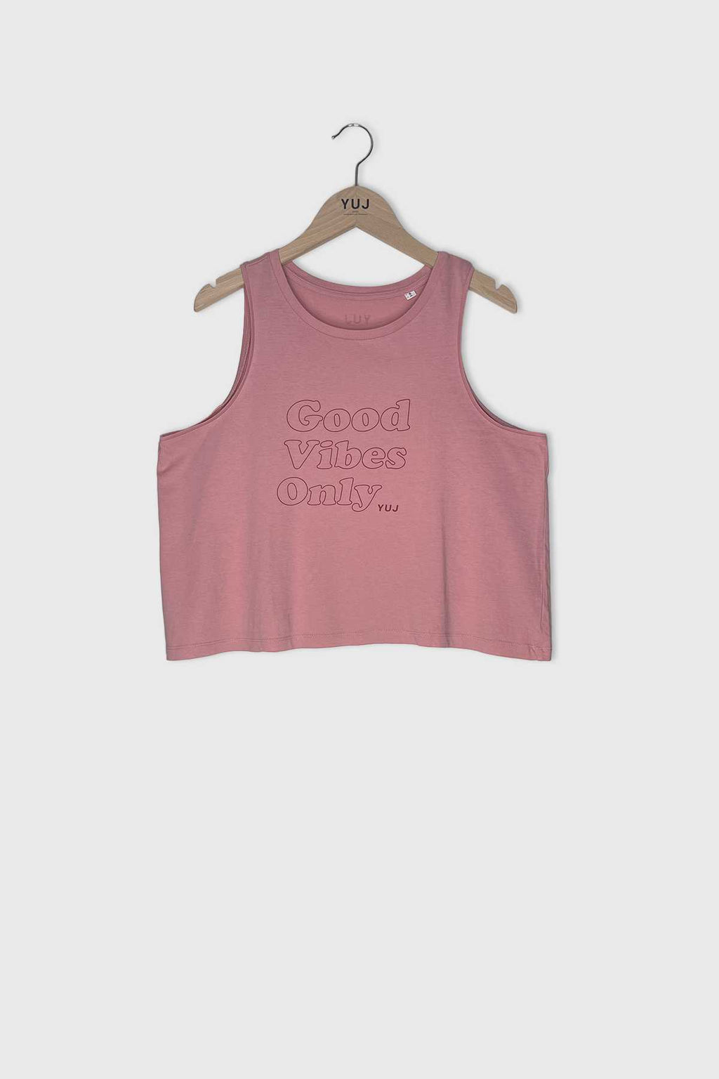 #150 - Camiseta de tirantes Good Vibes Only // Talla S YUJ - House of Mindfulness