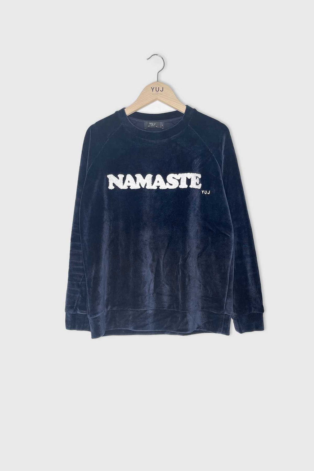 #418 - Sweat Velvet IKKS Yoga Rocks // Taille M YUJ - Maison de pleine conscience