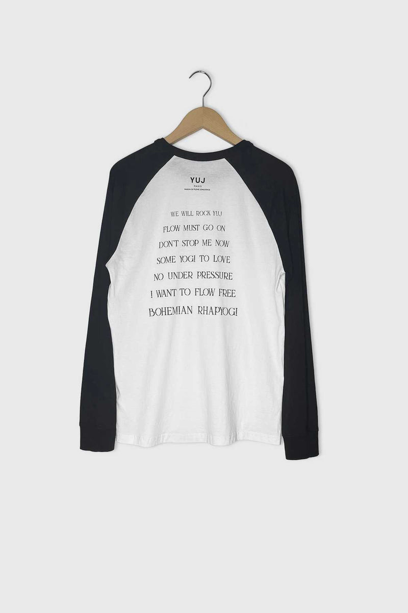 #443 - T-shirt Yogi Queen manches longues // Taille S YUJ - Maison de pleine conscience