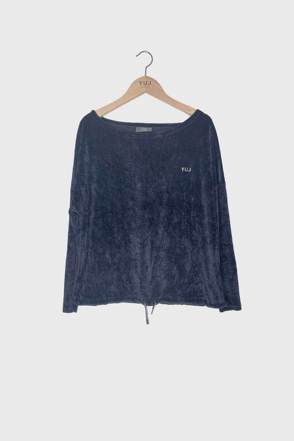 #459 - Sweat VELVET Navy // Taille S YUJ - Maison de pleine conscience