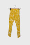 #506 - Ensemble Brassière + Legging PALM JAUNE // Taille L/M YUJ - Maison de pleine conscience