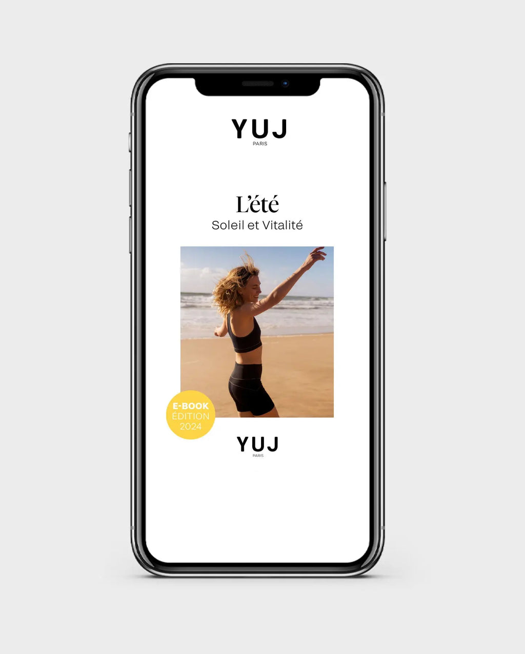 E-book été "Soleil et vitalité" + 1 mois offert sur YUJ YOGA+ YUJ Paris
