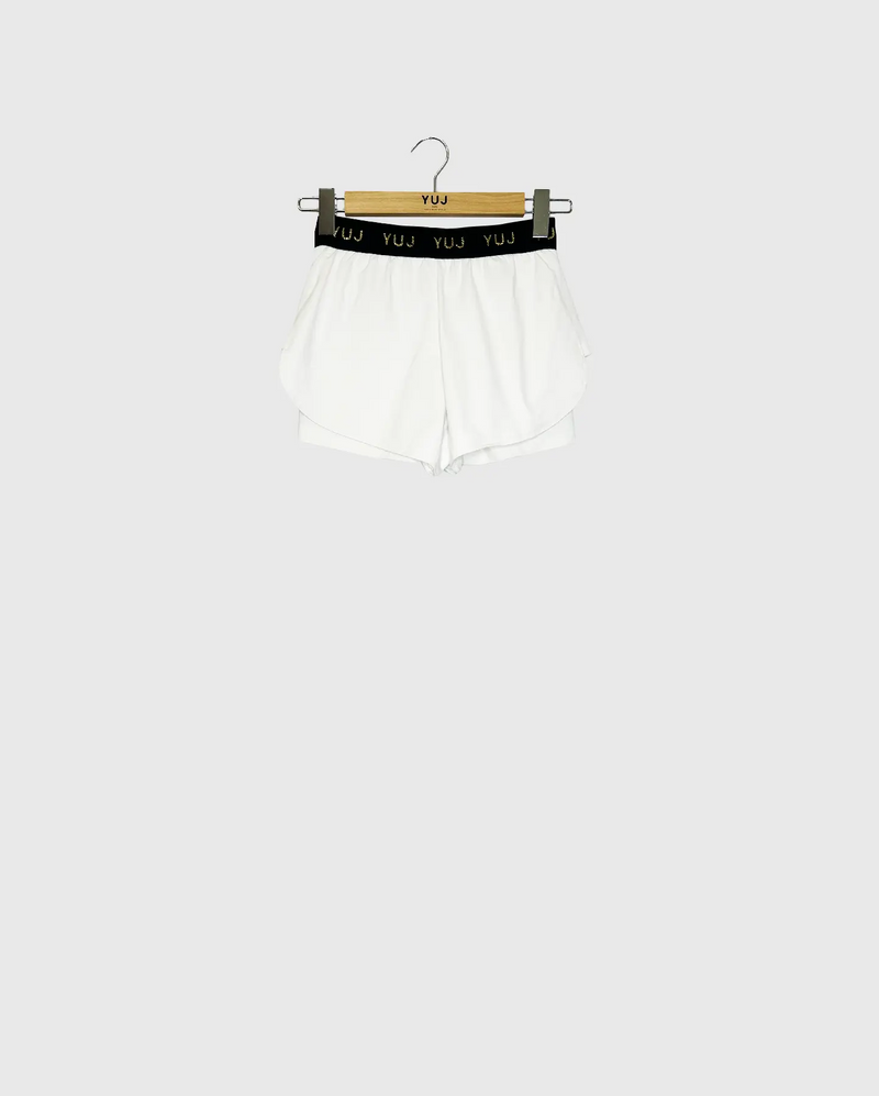 #Ensemble brassière VICTORY & short MOOVE blanc // Taille M/S YUJ Paris