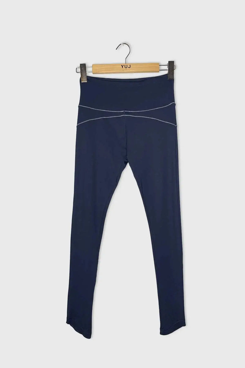 #Legging Navy/Silver MULADHARA// Taille S YUJ Paris