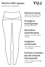 Legging de yoga LEOGREY YUJ - Maison de pleine conscience