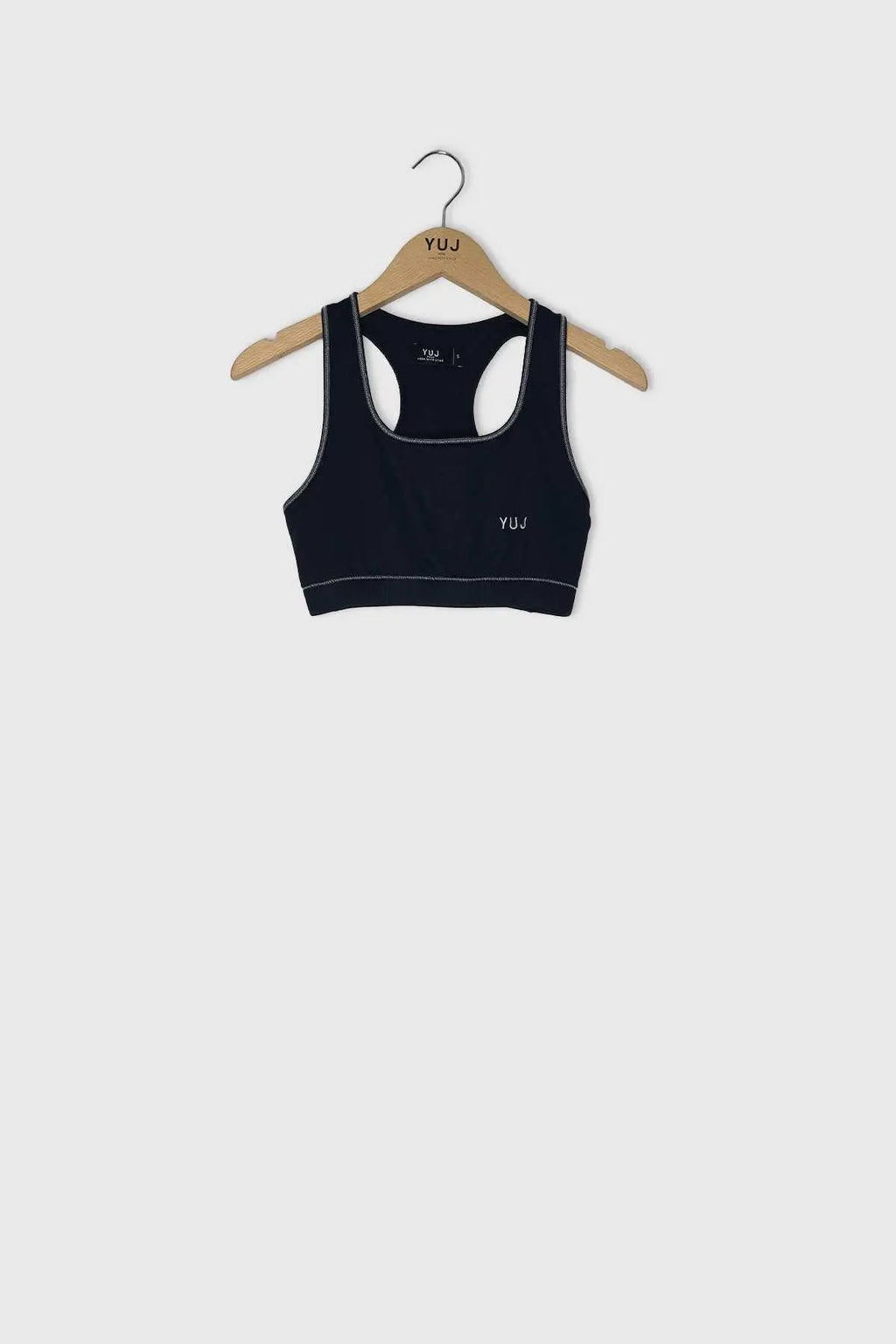 #446 - Ensemble Brassière + Legging NOIR/SILVER // S YUJ - Maison de pleine conscience