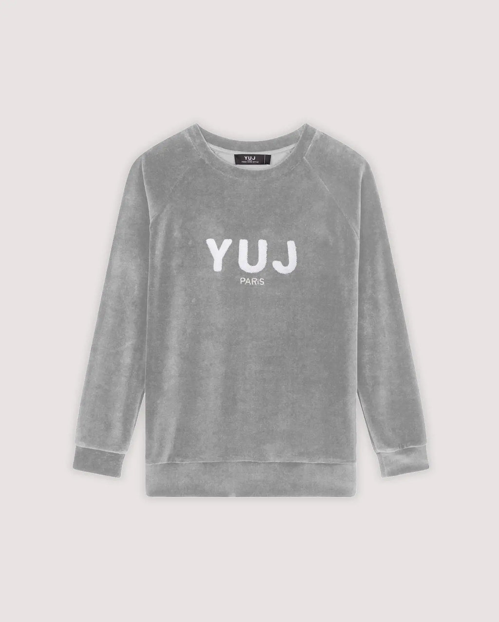 Sweat gris chiné VELVET YUJ - Maison de pleine conscience