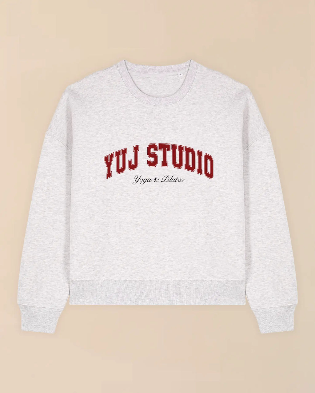 Sweat unisexe gris chiné UNIVERSITY YUJ Paris