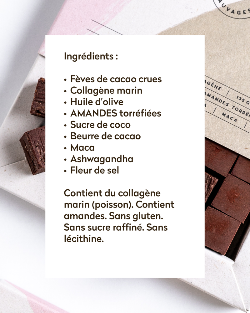 TRUFFES INNER GLOW Carrés Sauvages