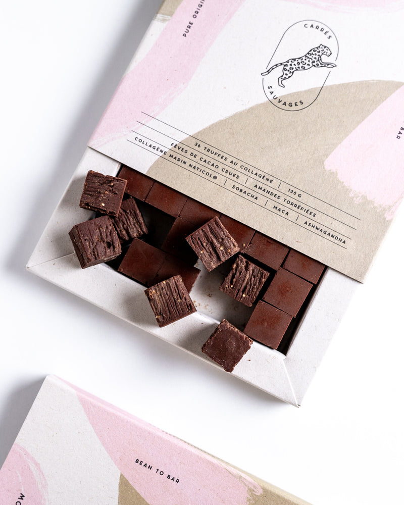 TRUFFES INNER GLOW Carrés Sauvages