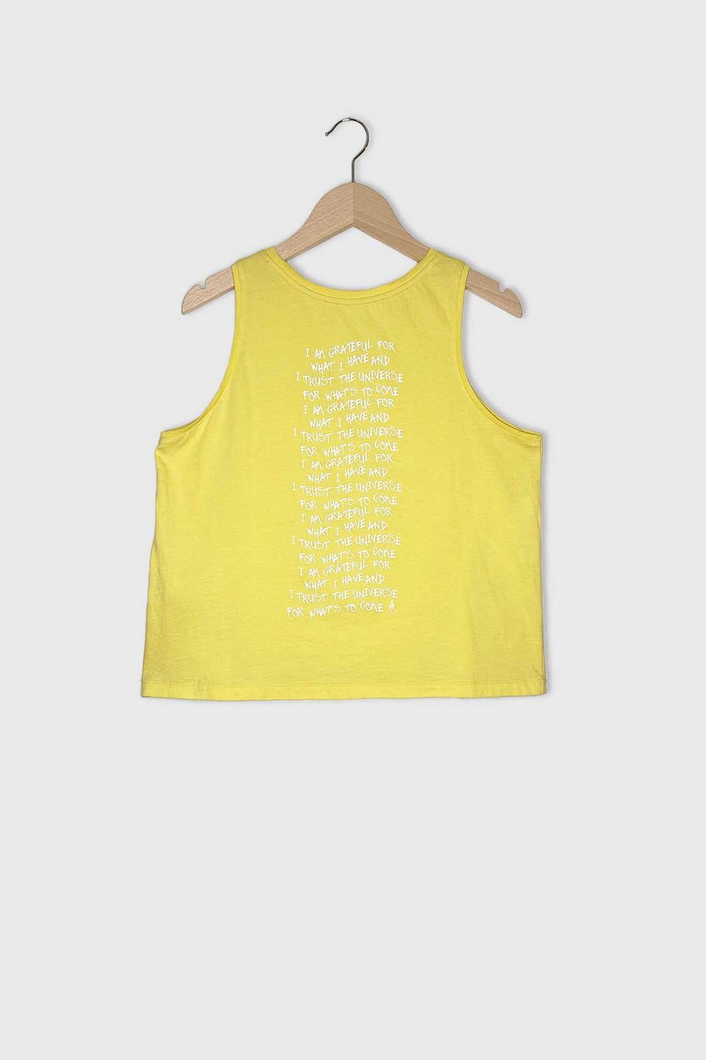 #394 - OMM Camiseta de Tirantes Amarilla // Talla S YUJ - House of Mindfulness