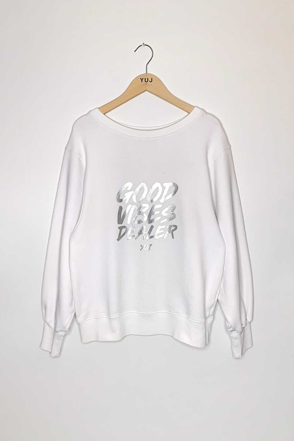 #475 - Sudadera GOOD VIBES DEALER // Talla S YUJ - House of Mindfulness