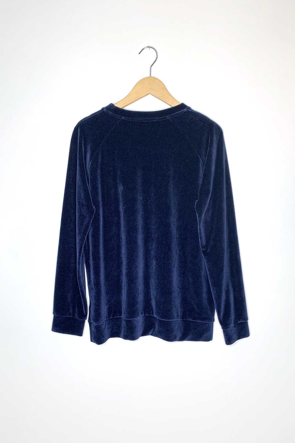 #479 - OMM sudadera terciopelo azul marino // Talla S YUJ - House of Mindfulness