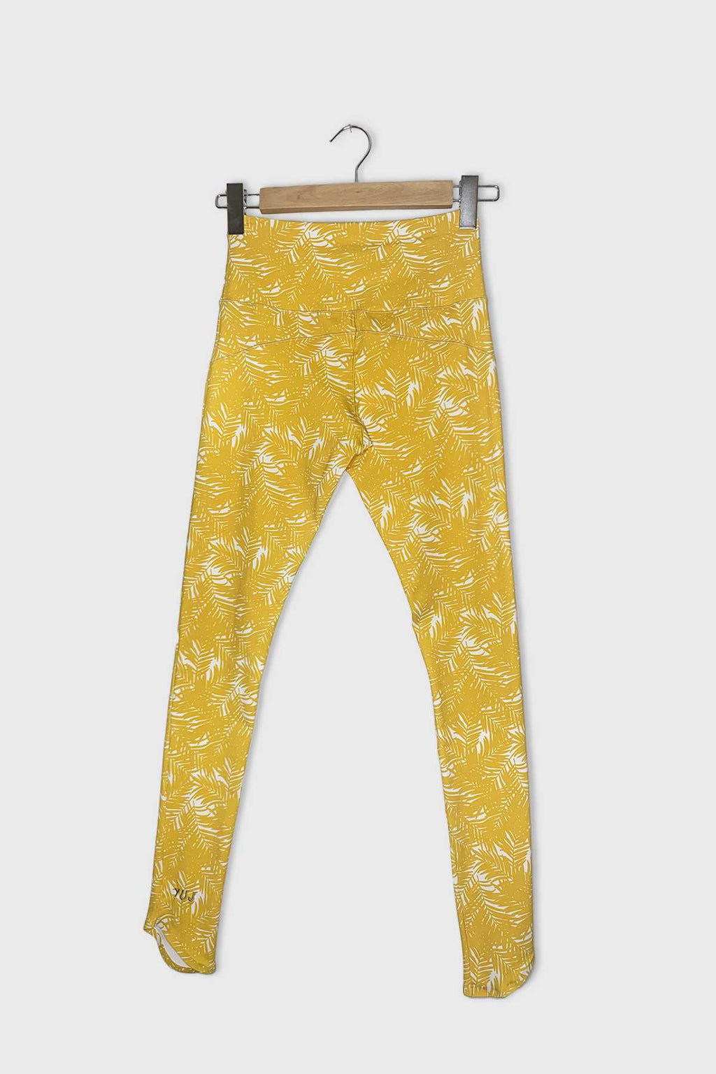 #516 -  Legging PALM JAUNE // Taille M YUJ - Maison de pleine conscience