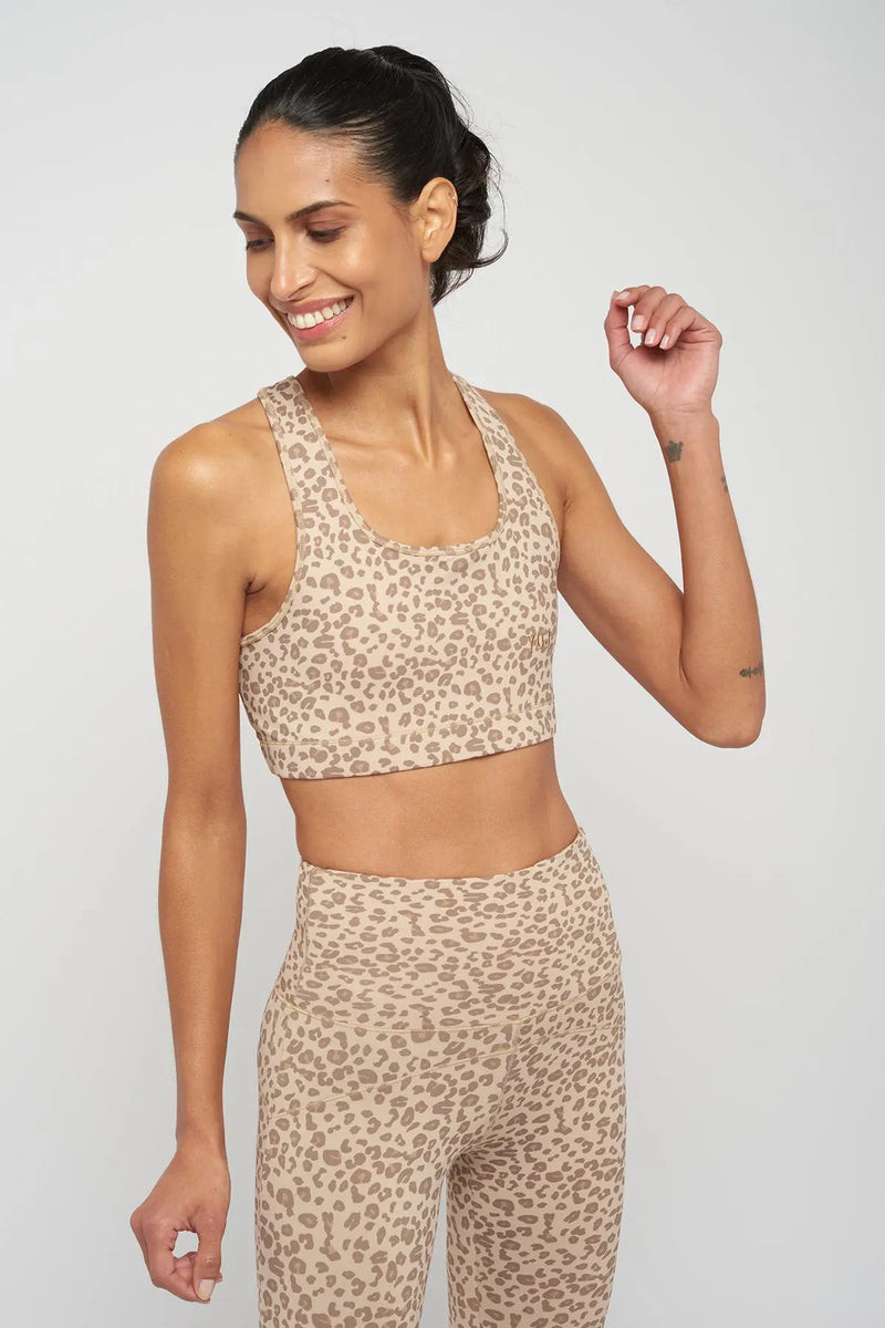 Brassière de yoga LEOPARD ORIGINALS YUJ - Maison de pleine conscience