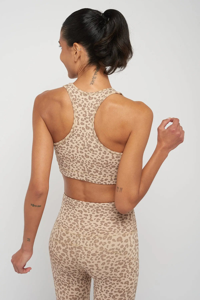 Brassière de yoga LEOPARD ORIGINALS YUJ - Maison de pleine conscience