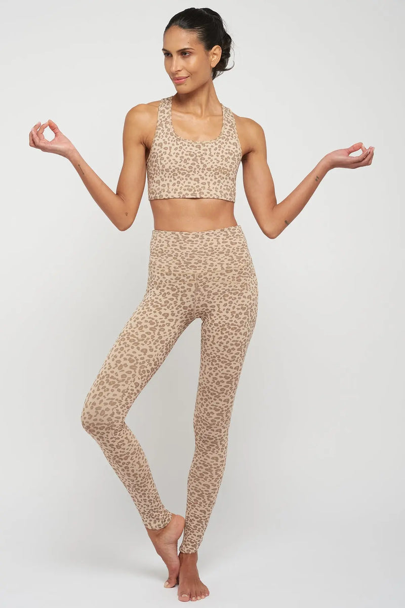 Brassière de yoga LEOPARD ORIGINALS YUJ - Maison de pleine conscience