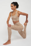 Brassière de yoga LEOPARD ORIGINALS YUJ - Maison de pleine conscience