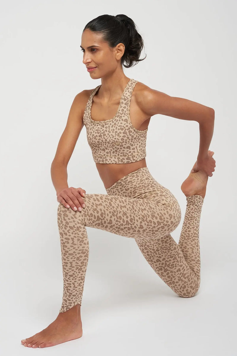 Brassière de yoga LEOPARD ORIGINALS YUJ - Maison de pleine conscience
