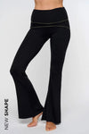 Pantalon flare noir/gold KARMAPANT YUJ - Maison de pleine conscience