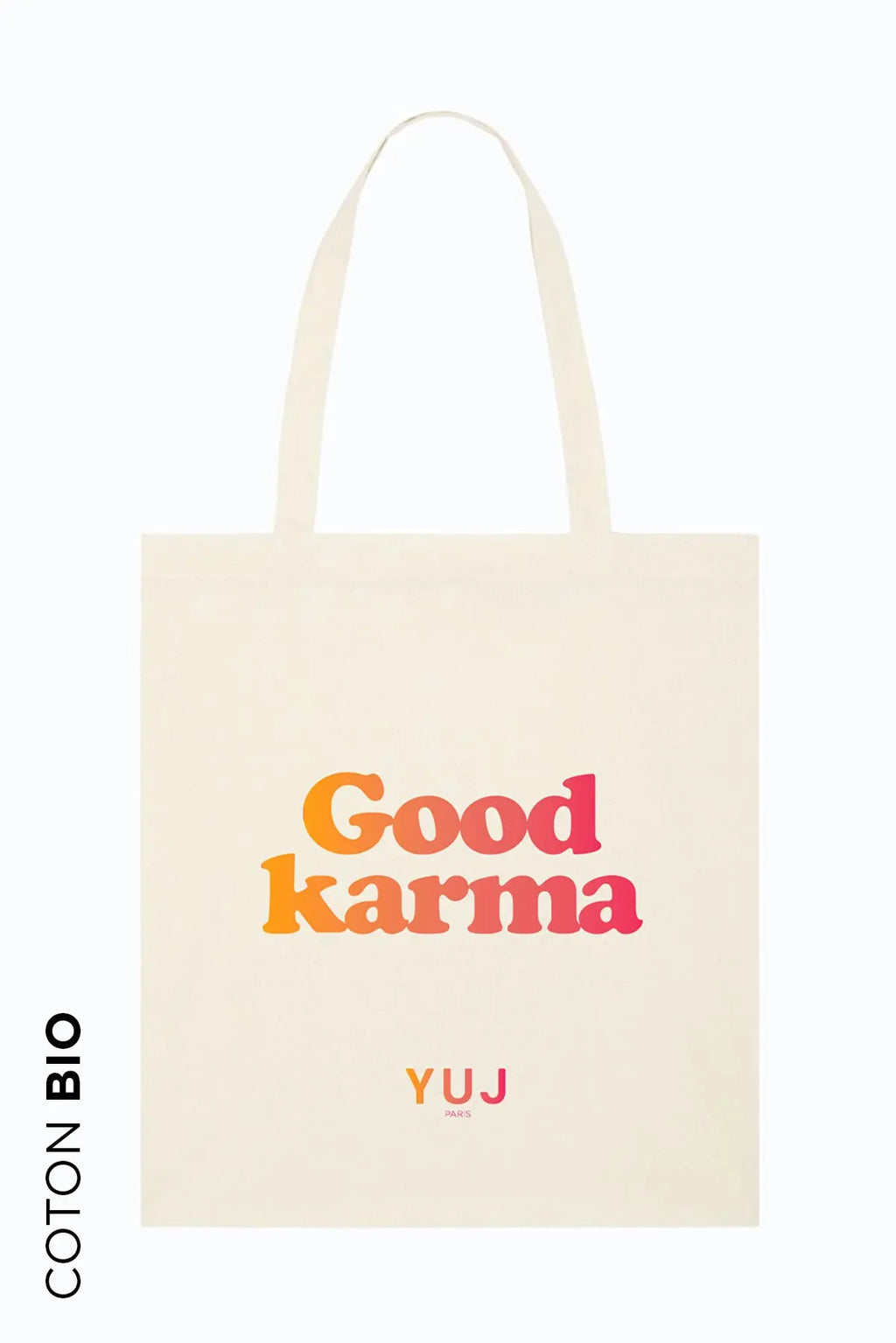 Shopping bag en coton GOOD KARMA YUJ - Maison de pleine conscience