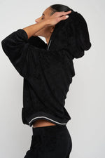 Sweat de yoga ANA Black YUJ - Maison de pleine conscience